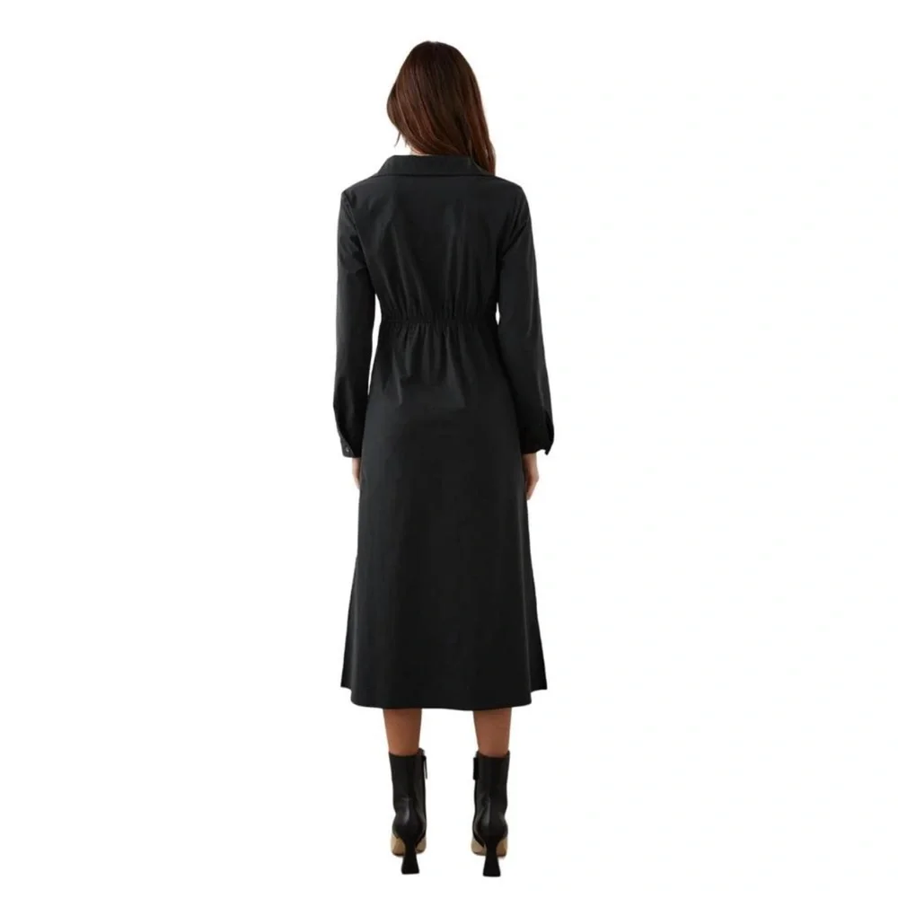 NWOT RAILS Irie Black Dress Small Retail $259 - Picture 3 of 8